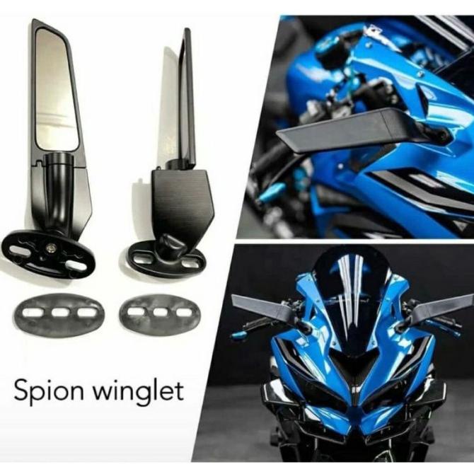 SPION WINGLET STEALTH MODEL RIZOMA ZX25R NINJA 250 FI KARBU CBR r25