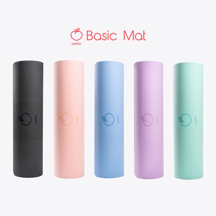 Terlaris Yoga Mat Tpe 6Mm - Perkis Basic Mat (Exercise Mat, Matras Olahraga)