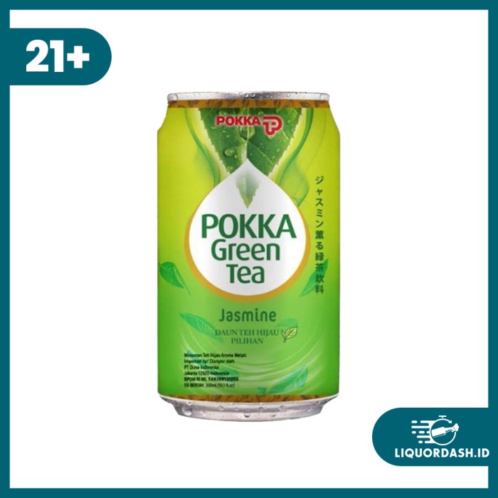 

Pokka Green Tea Jasmine 300 ml kaleng