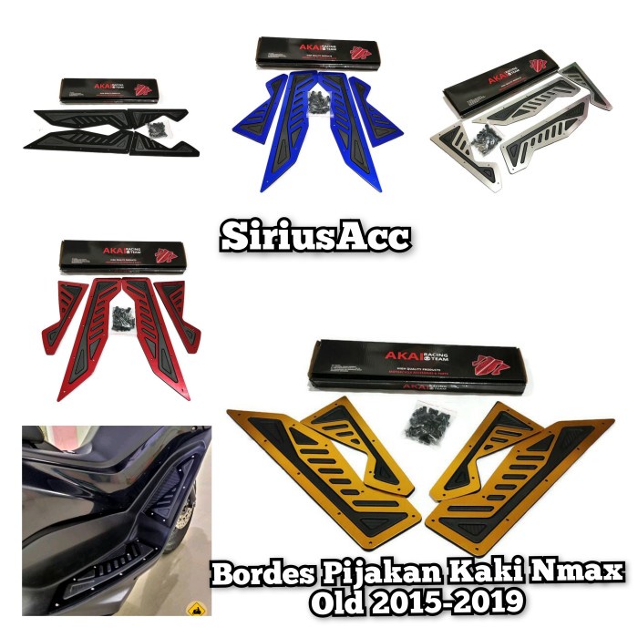 Terlaris Bordes Nmax Old 2015-2019 Pijakan Kaki Nmax Lama 2015 2016 2017 2018