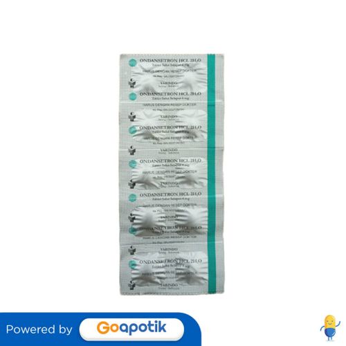 ONDANSETRON YARINDO 4 MG STRIP 10 TABLET