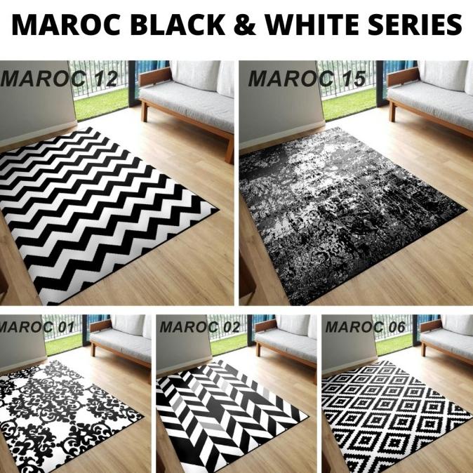 [Martha Karpet] Karpet MAROC 160x210 Monokrom