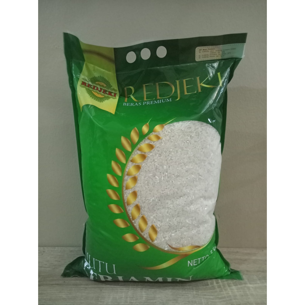 

BERAS PREMIUM JEPANG CAP REDZEKI HIJAU KEMASAN 5kg