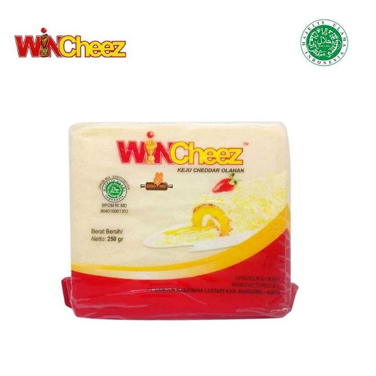 

Stok terbaru Keju Wincheez 250gr HALAL