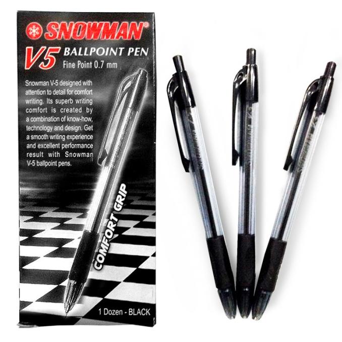 

Pulpen Bolpen Bolpoint Snowman V - 5 / V5 Murah