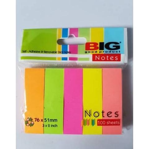 

Stick Note BIG 76 x 51 Set 5 Warna sellanorimart