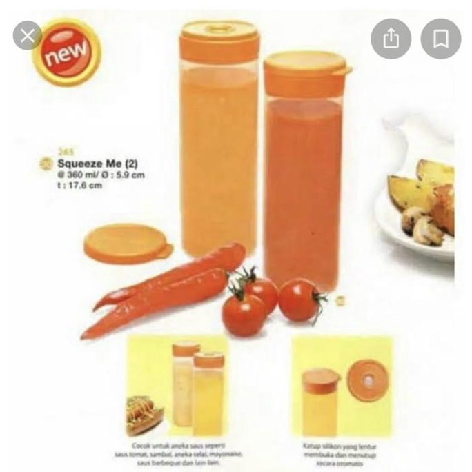 Squeeze It Tupperware(2) Paling Viral
