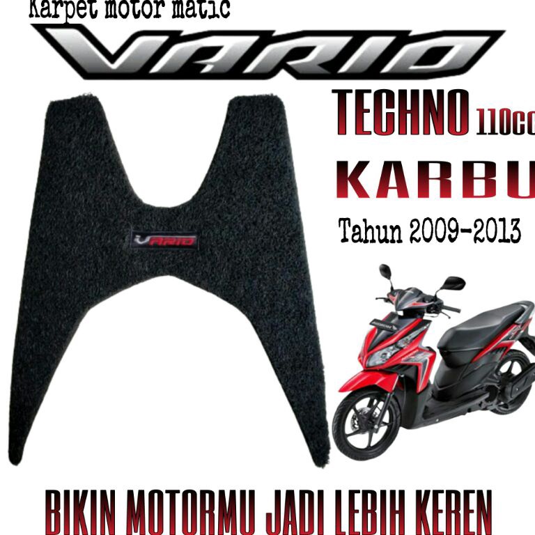 karpet motor honda vario techno 110 karbu cbs 2009/karpet vario techno 110 cbs 2010/karpet vario tec