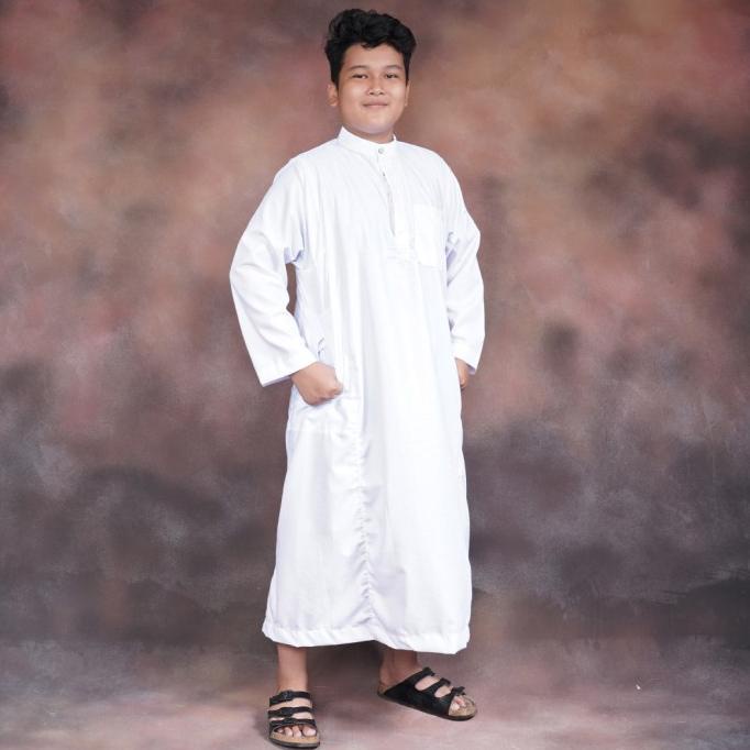 Baju Jubah Anak Tanggung/Gamis Anak Tanggung Pria/Baju Jubah Kekinian