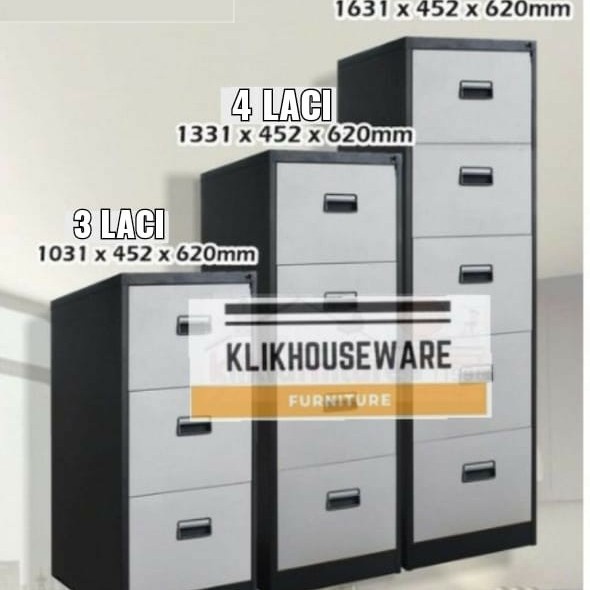 

Terlaris Filling Cabinet Besi 5 Laci / 5 Susun
