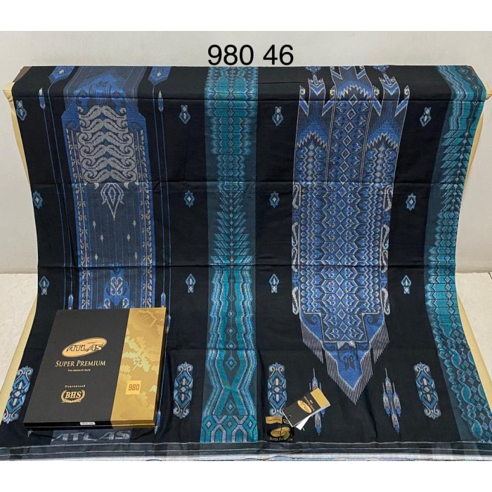 Terlaris Sarung Atlas Super Premium 980 & 950 Gold & Silver