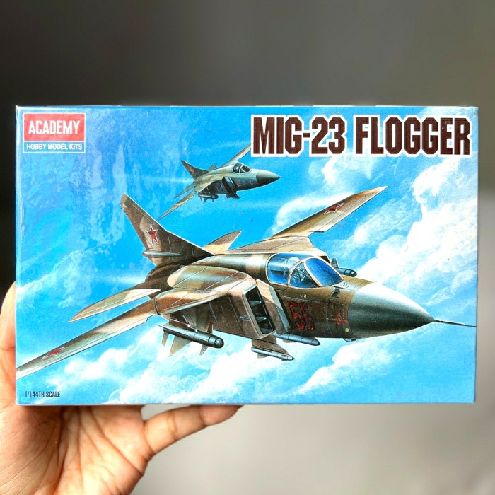 MUST HAVE MODEL KITS ACADEMY HOBBY MODEL KITS PESAWAT MIG 23 FLOGGER TERBARU