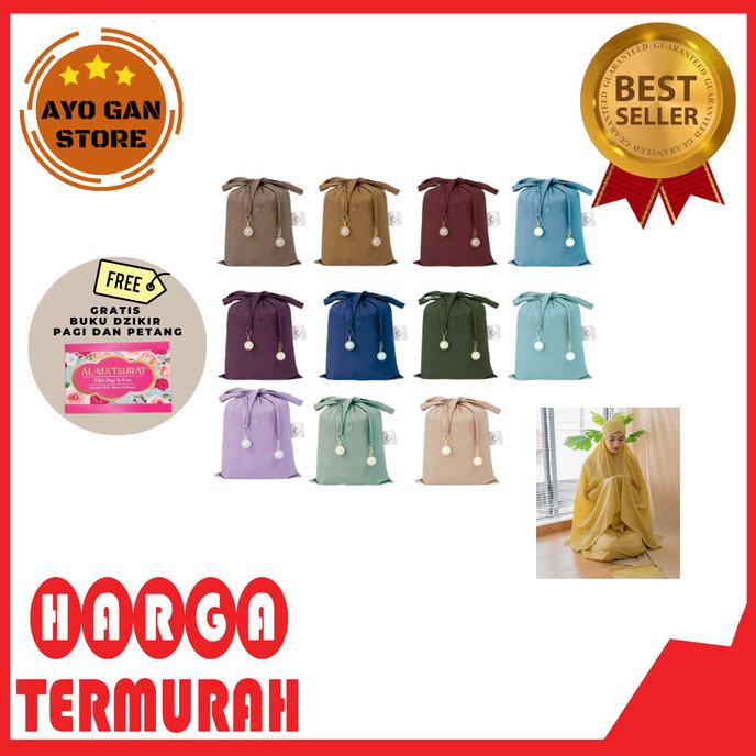 MUKENA TRAVEL MINI PARASUT ALF BY ALIF