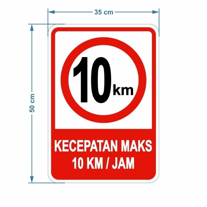 

Terlaris Terbaru Rambu Plang Batas Kecepatan Maksimal 10Km 35Cm X 50Cm Plat