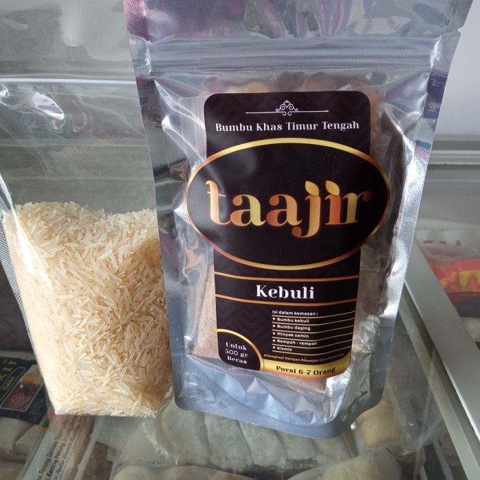 

Paket Bumbu Instan Nasi Kebuli