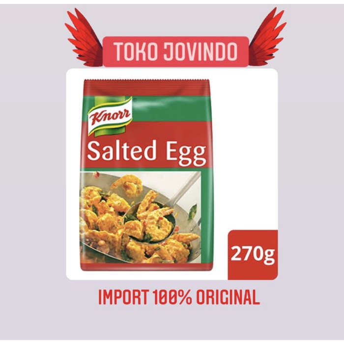 

Knorr Ed Egg 270Gram Knoor Telur Asin Bumbu Yedap Goreng