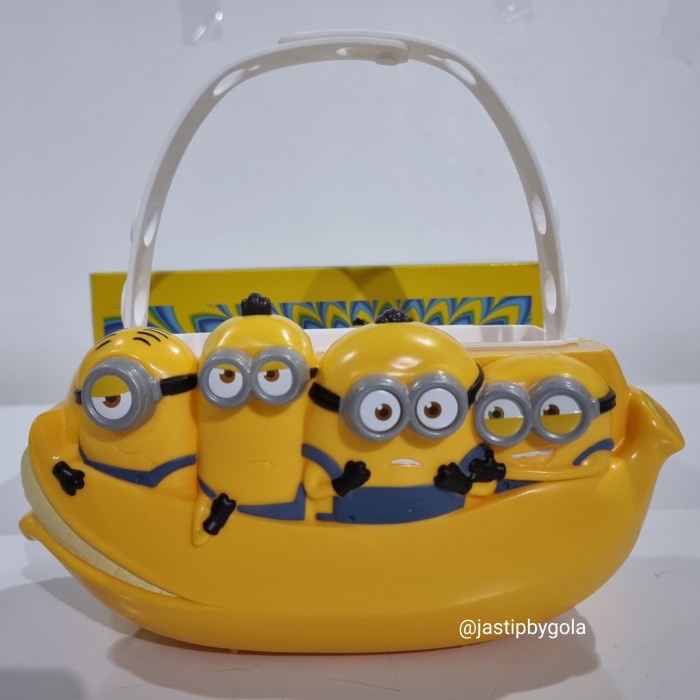 DISKON SPESIAL MINIONS RISE OF GRU 2022 MCD MCDONALD MINION TRAY HAPPY MEAL BOB OTTO TERBARU