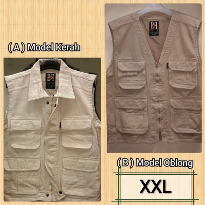Terlaris Rompi Kanvas Jumbo