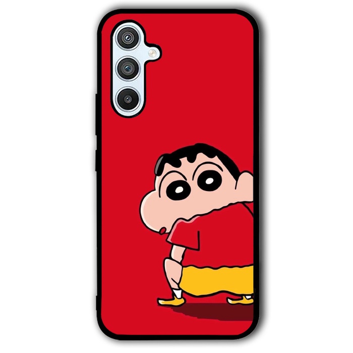 Case Casing Softcase Hardcase Samsung Galaxy A54 A34 A14 A22 A42 A23 A33 A53 A73 5G Crayon Shinchan 