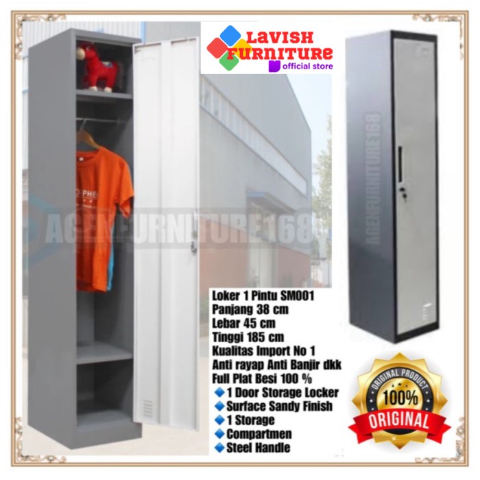 

Lemari Locker 1 Pintu Sm001 Kualitas Import No 1