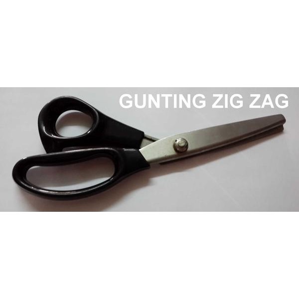 

Gunting Variasi Zig Zag