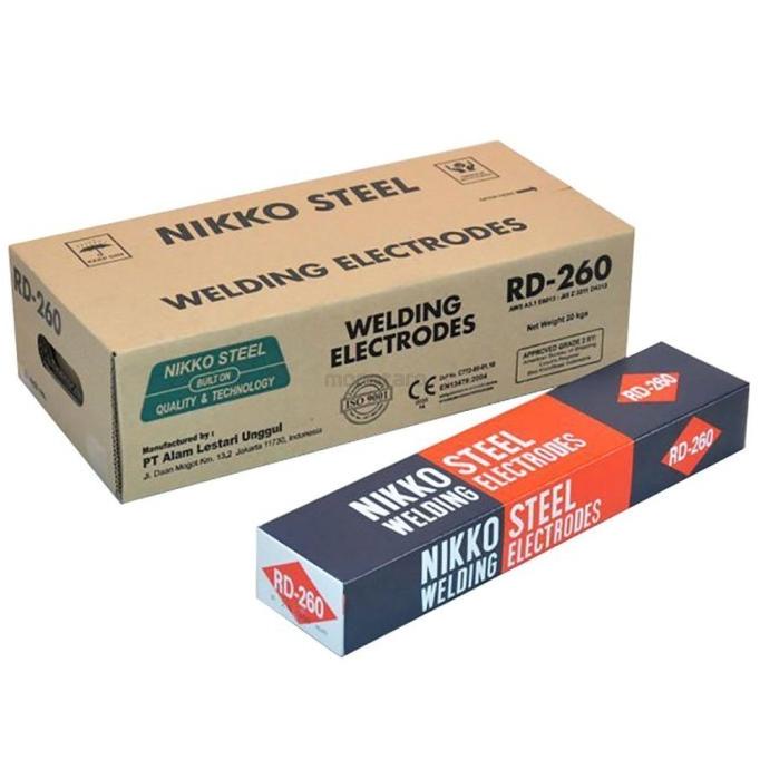 Kawat Las Listrik/ Kawat Las Nikko Steel RD 260/ Welding Electrodes