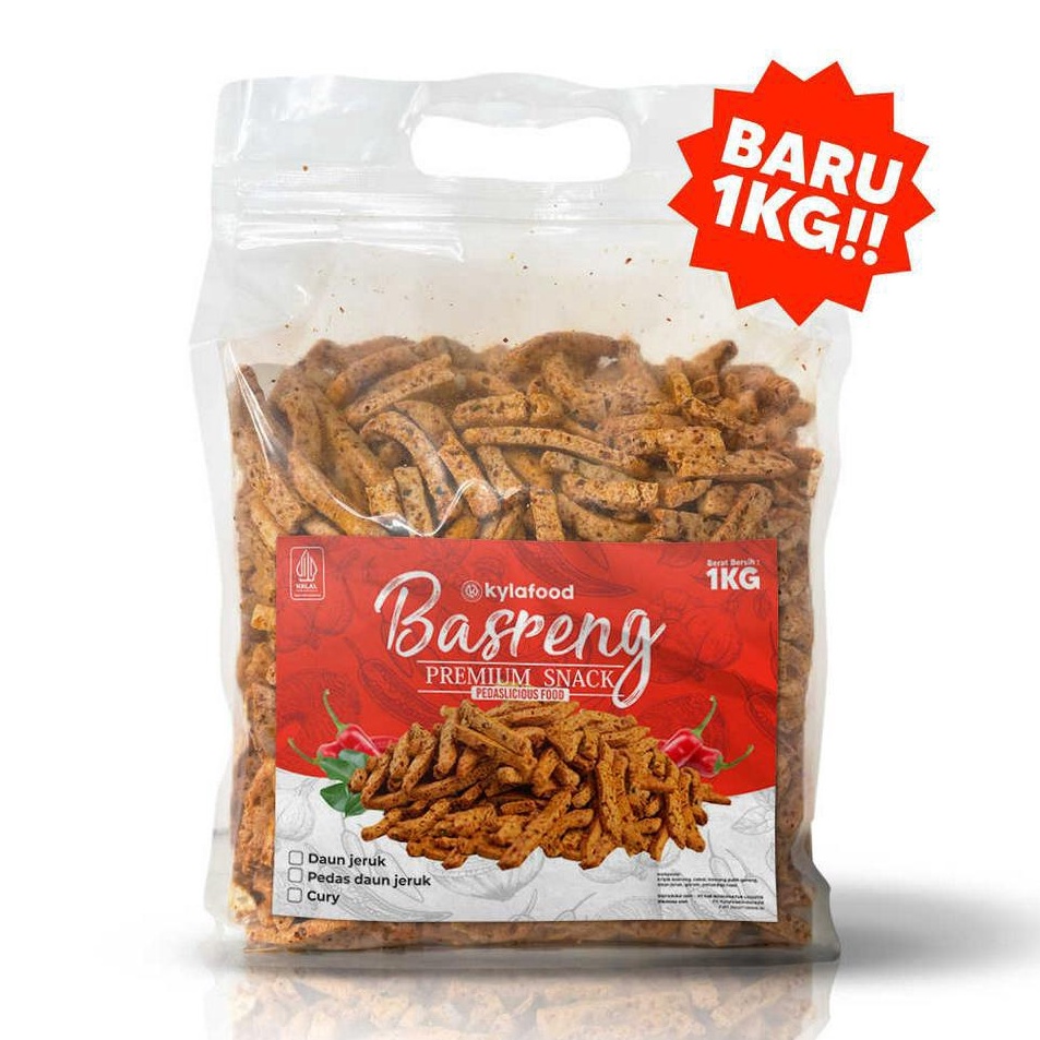

✨11.11✨ Kylafood Basreng Pedas 1000g