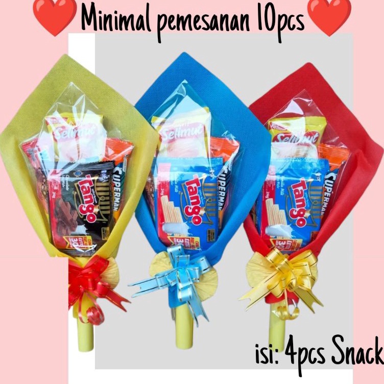 

♠ Buket Snack Souvenir Ulang tahun Ekonomis mini tango