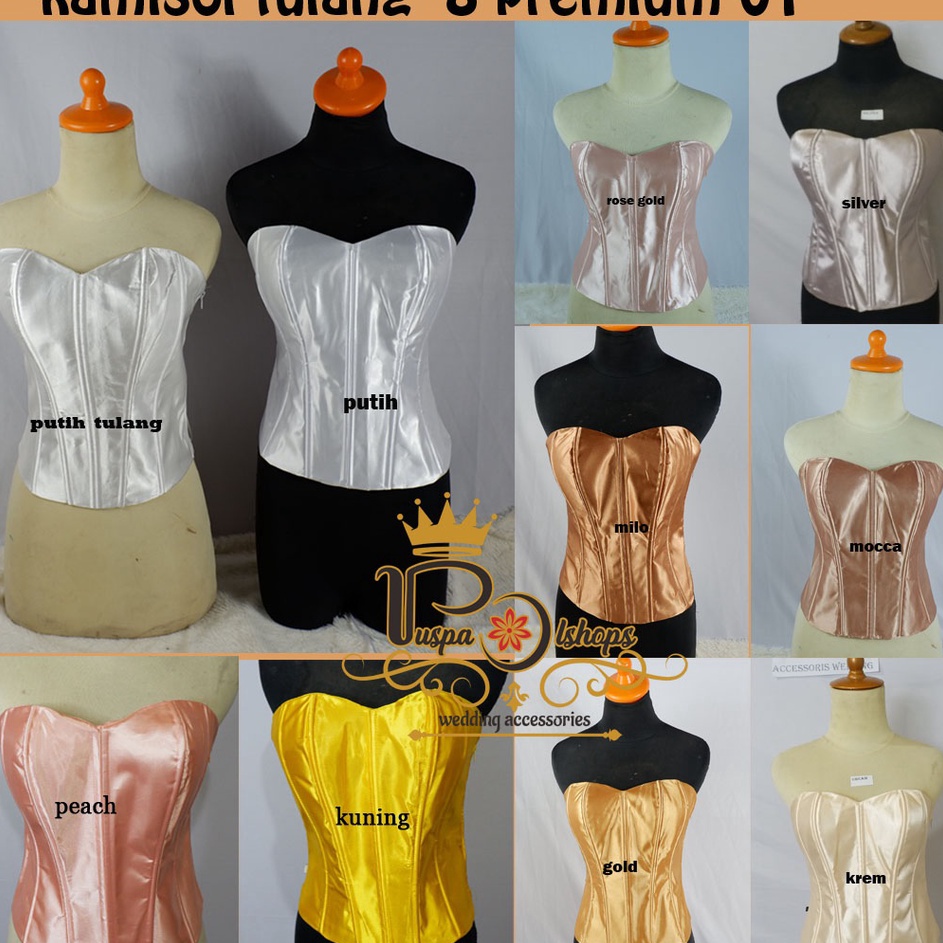 『MPD』 kamisol kebaya  kamisol satin longtorso tulang 8 01