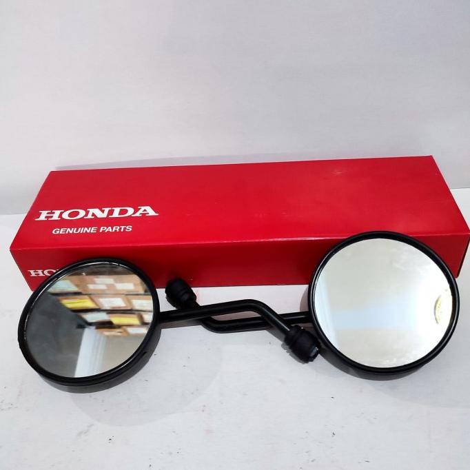 SPION SCOOPY / KACA SPION FULL BLACK HONDA SCOOPY BULAT ORIGINAL