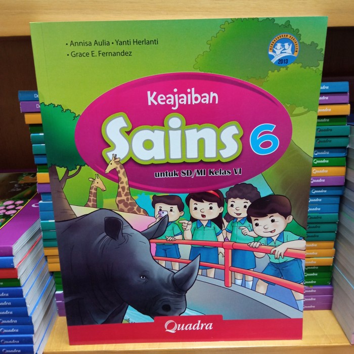 DISKON SPESIAL KEAJAIBAN SAINS SD/MI KELAS 6 REVISI K13 QUADRA TERBARU