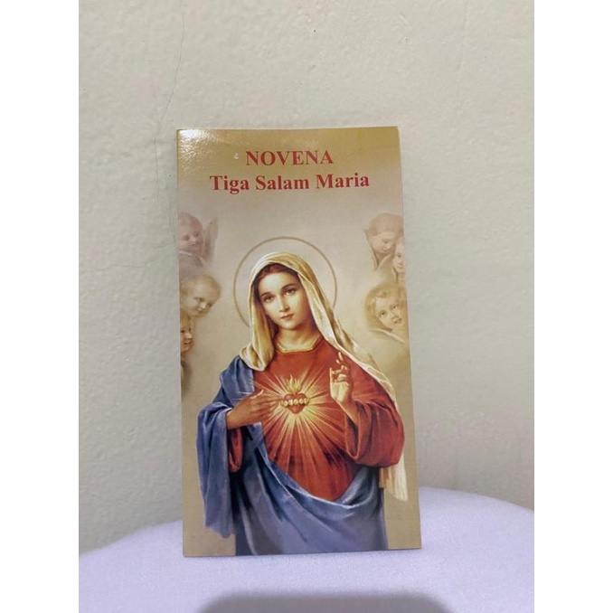 Siap COD Kartu Doa Novena Tiga Salam Maria
