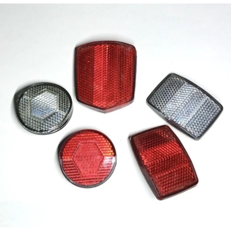 REFLEKTOR LAMPU SEPEDA CAT EYE JAPAN TAIWAN RETRO FEDERAL OSBMX
