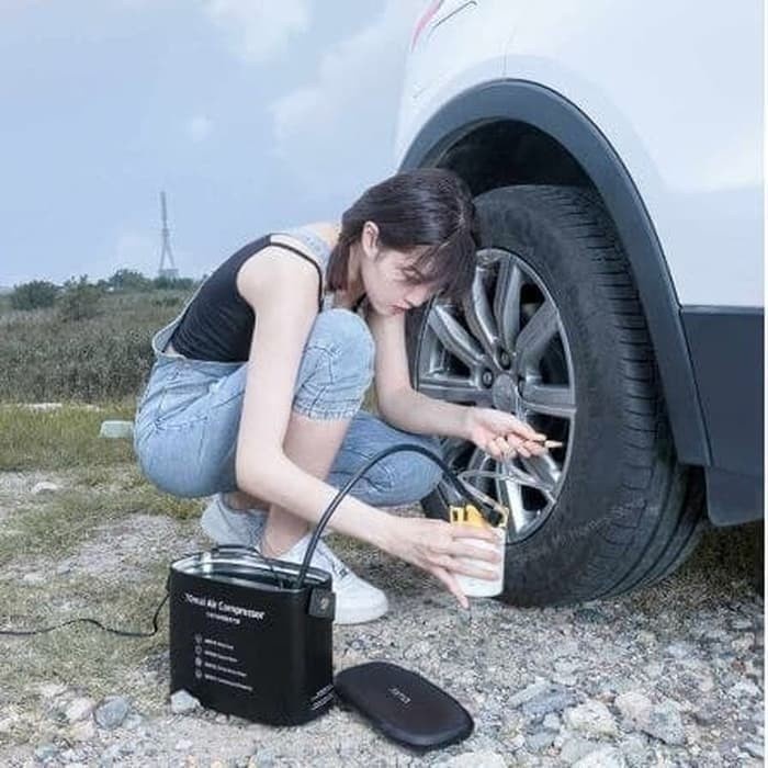 Original Mi 70mai Protable Electric Car Air Pump - Pompa Ban