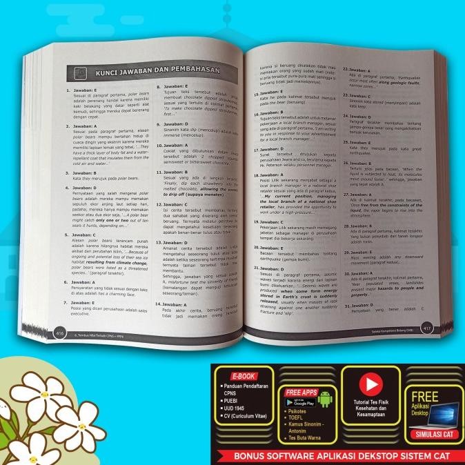 PROMO BUKU CPNS TERBARU 2021 - BUKU CPNS 2021 - TEMBUS NILAI TERBAIK CPNS TERMURAH