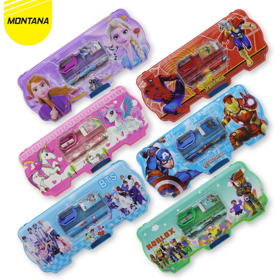 

Seller MONTANA Kotak Pensil / Study Set/ Tempat Pensil 1002 35