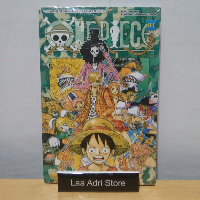 MUST HAVE ONE PIECE 81 ONE PIECE VOLUME 81 KOMIK ONE PIECE 81 (SEGEL/BARU) TERMURAH
