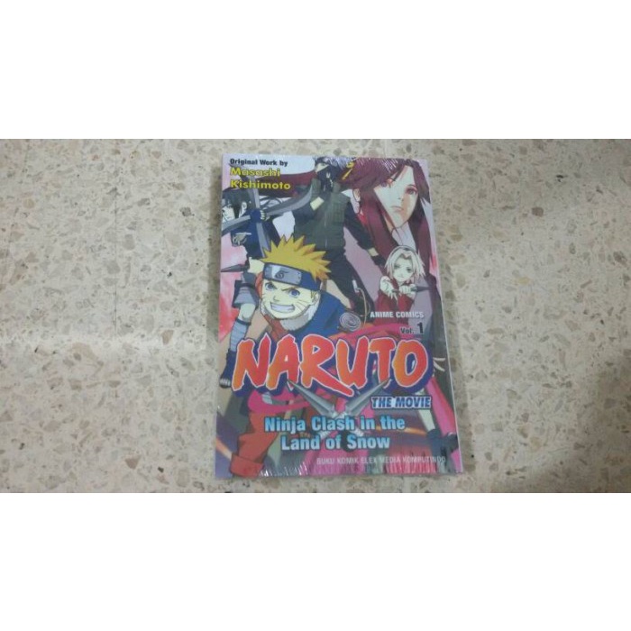 DISKON SPESIAL KOMIK NARUTO THE MOVIE: NINJA CLASH IN THE LAND OF SNOW TERMURAH