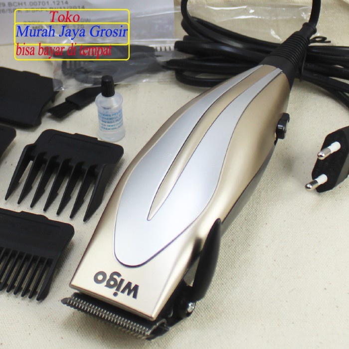 FLASH SALE!!! WIGO W 520 MESIN ALAT CUKUR RAMBUT POTONG RAMBUT CUKURAN ELEKTRIK TERMURAH