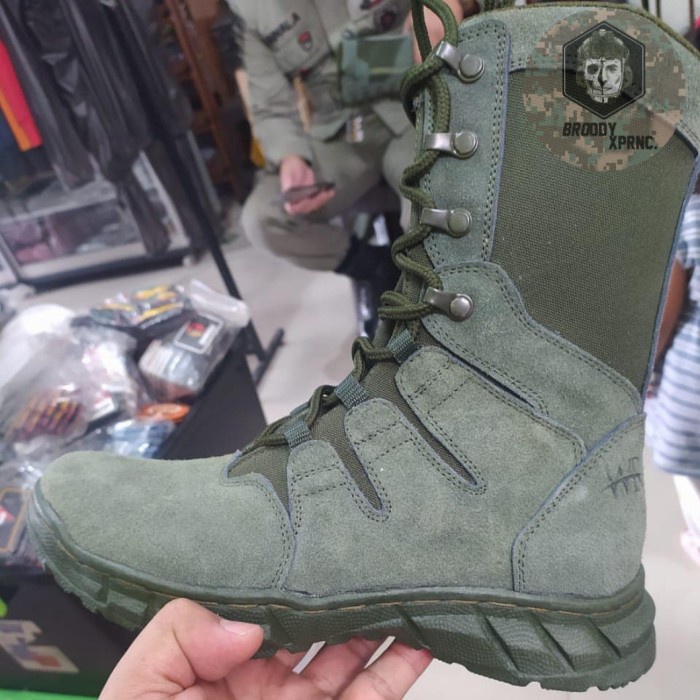 Terlaris Sepatu Pdl Hijau Brimob Wr Tactical