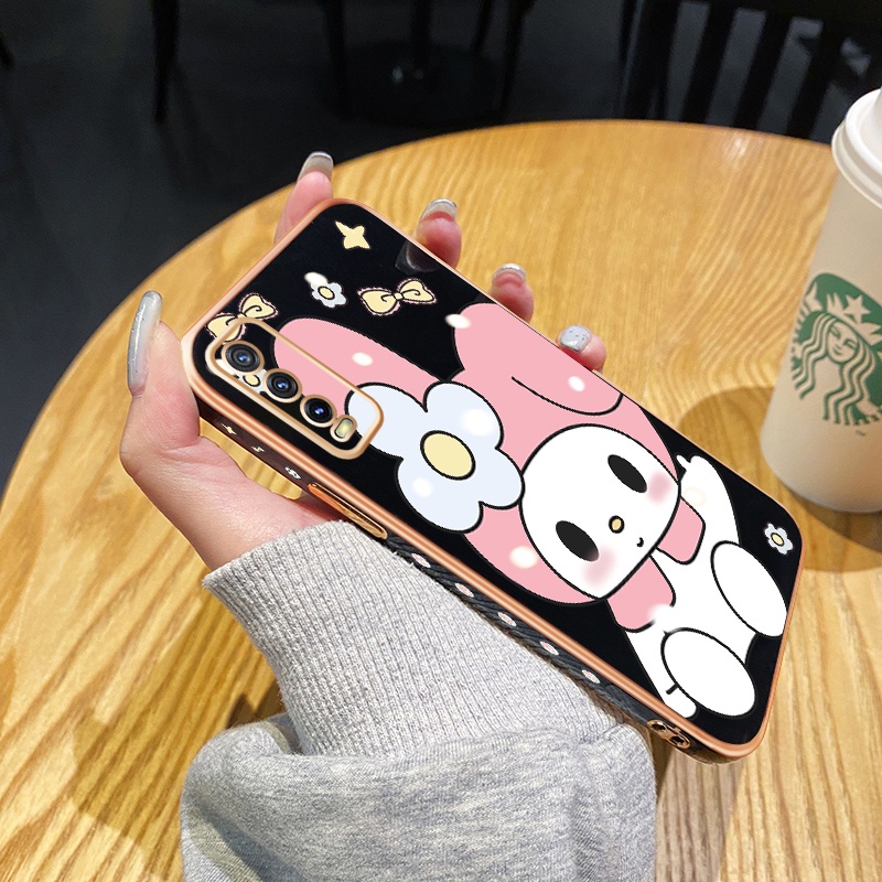 Case Ponsel untuk vivo Y20 Y20s Y20i Y20S G Y12A Y12s Y20T Y20S M Y20S D Y11s Y30G Case kartun sisi 