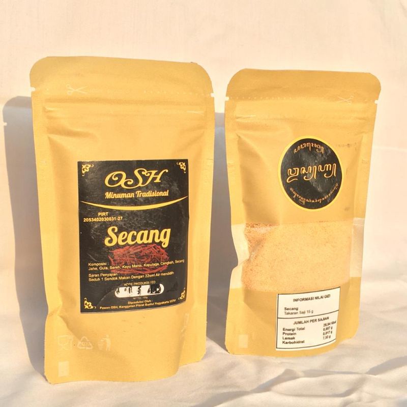 

Secang Instan Tradisional