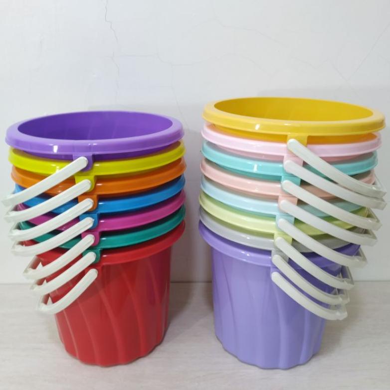 Grosir Ember 3 Galon Peachy / Ember Plastik / Ember Kecil / Ember Kamar Mandi / Pail Bathroom Msx