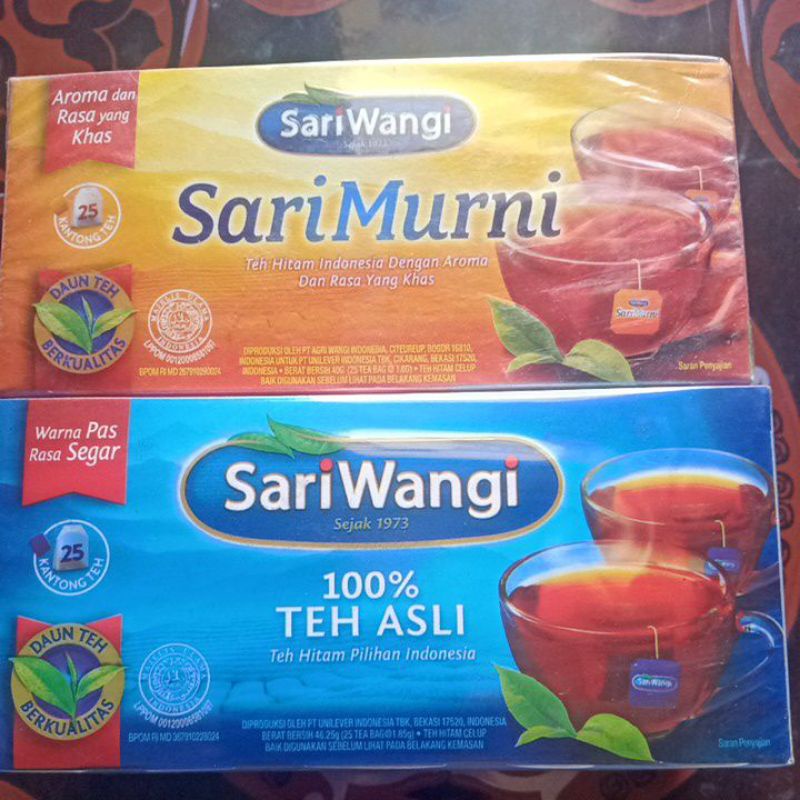 

teh celup sariwangi/sari murni 25pcs