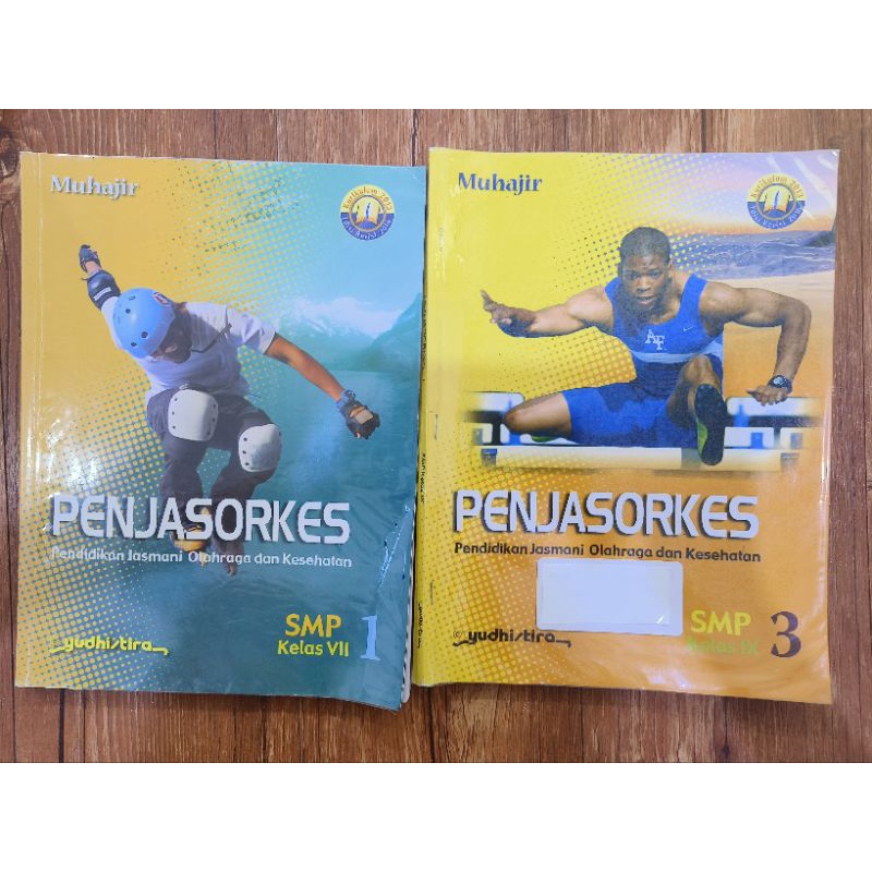 

BUKU PELAJARAN YUDHISTIRA PENJASORKES / PJOK KELAS SMP 1 / 3 KELAS 7 / 9 KELAS VII / IX BEKAS /PRELOVED