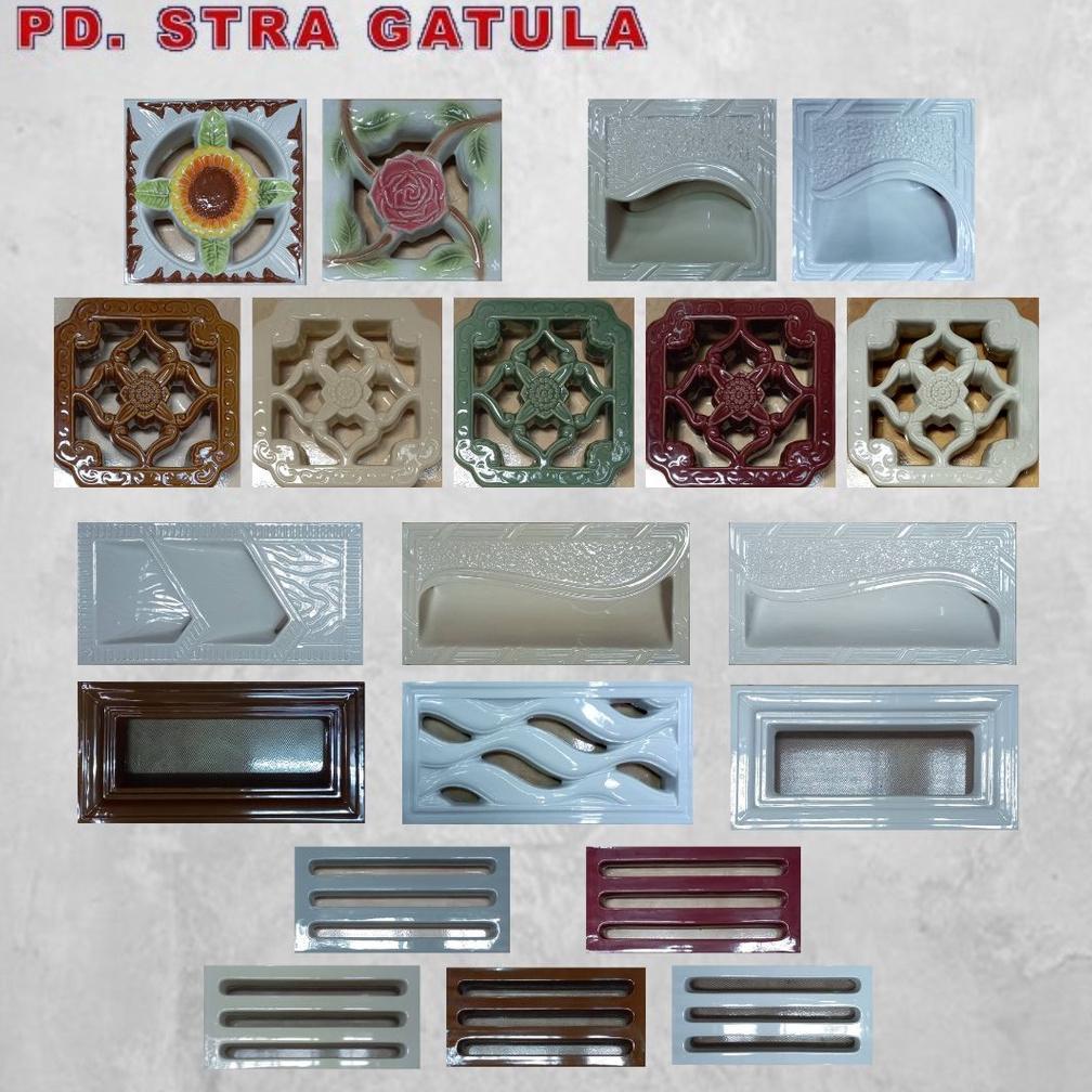 Terbaru Loster / Roster Aneka Motif 20 X 20 , 20X40 - Roster Keramik - Roster Minimalis - Roster Luk