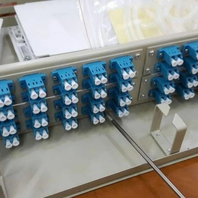 OTB/ODF 96 core lc upc lengkap
