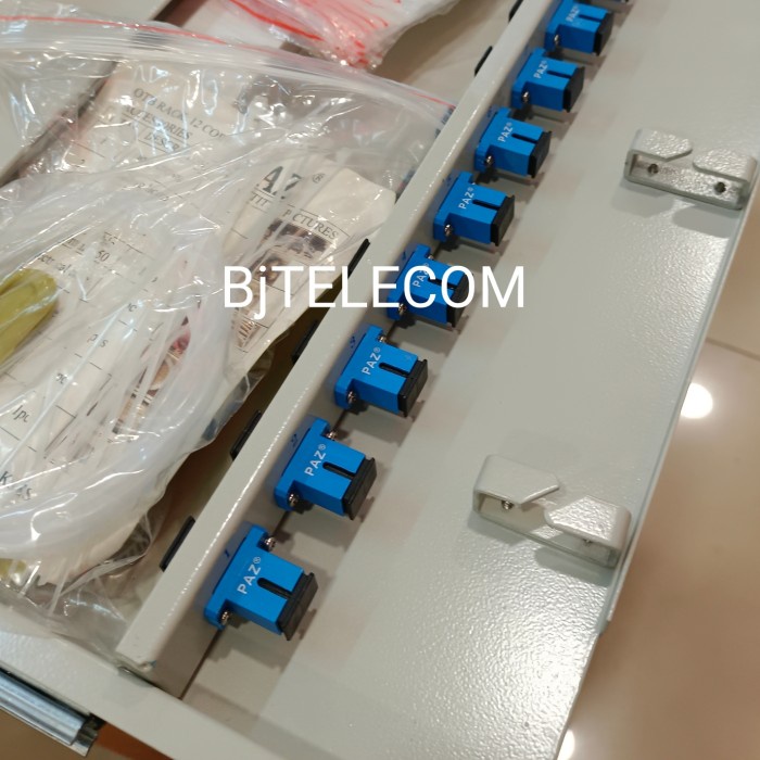 ODF 24 core PAZ lengkap adapter sc/ Otb 24core PAZ lengkap adapter