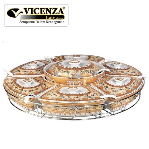 Bestseller Vicenza Prasmanan Besar B412 Motif Camelia