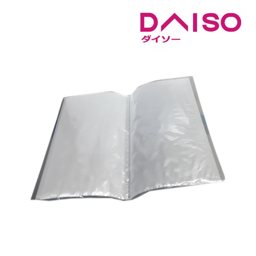 

Bestseller Daiso Plastic Pocket Folder -A4-40 Pockets